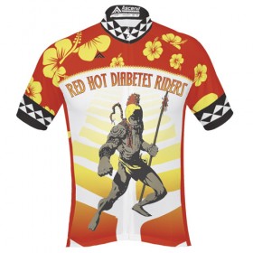 Red Hot Diabetes Riders Front